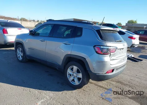 2022 Jeep Compass Latitude Fwd из США, поврежденный, VIN 3C4NJCBB1NT103487